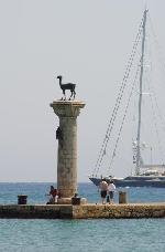 Views:57355 Title: Rhodes Island Port Entrance